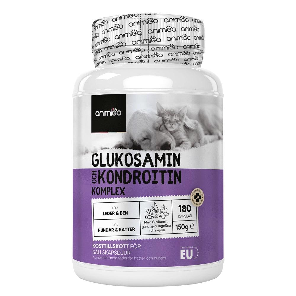Animigo Glukosamin & Kondroitin för hund och katt i förpackning