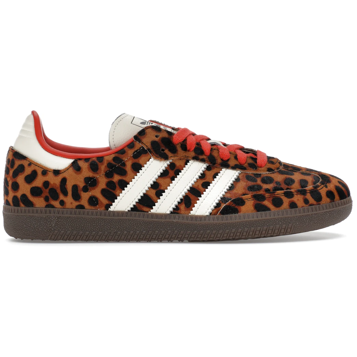 Adidas Samba OG Preloved Red Leopard – statement Samba i röd leopardprint