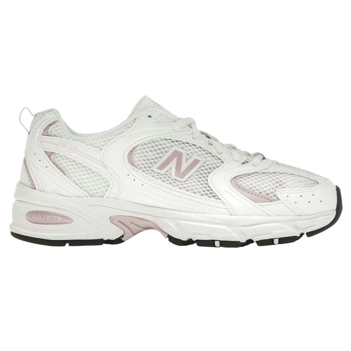 New Balance 530 White Twilight Haze – chunky retro-runner i vitt med pastell