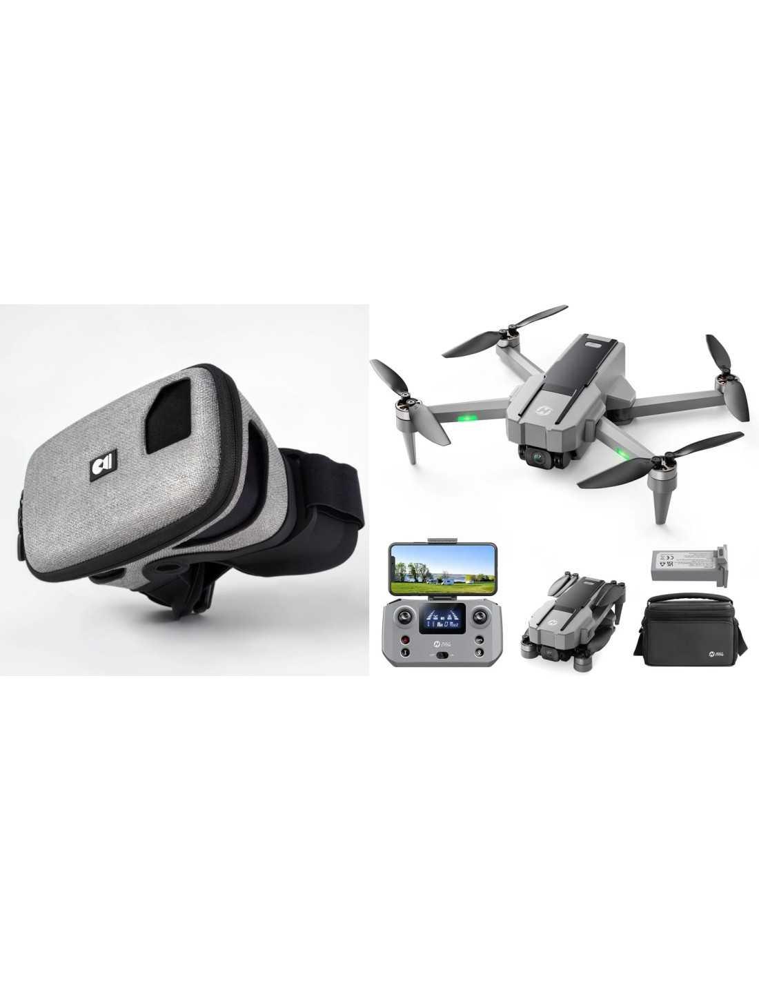 Holy Stone HS440D FPV Bundle med Dronemask 2 FPV-glasögon