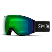 Smith I/O MAG XL skidglasögon i svart med ChromaPop grön spegellinsen