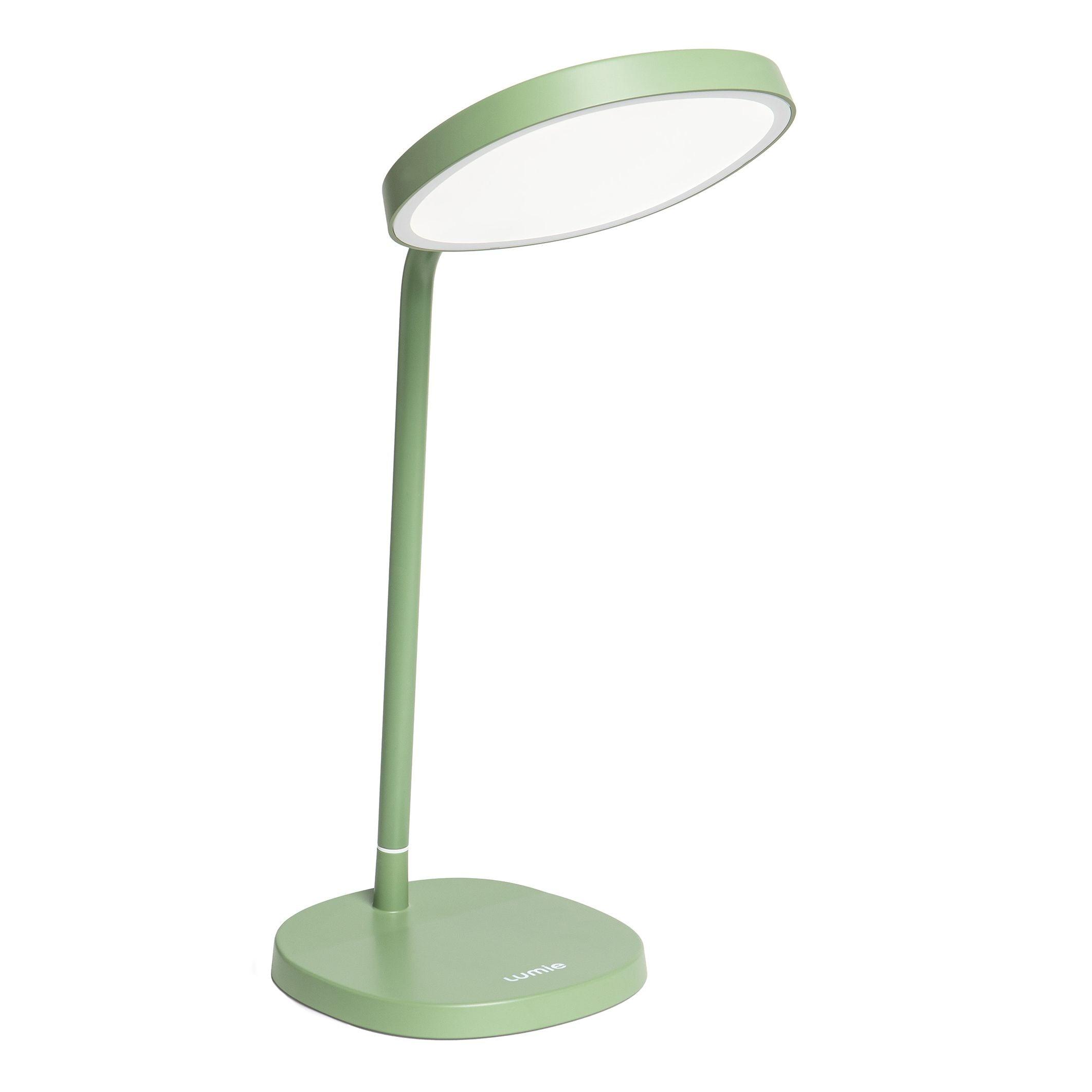 Lumie Task ljusterapilampa i sage green färg
