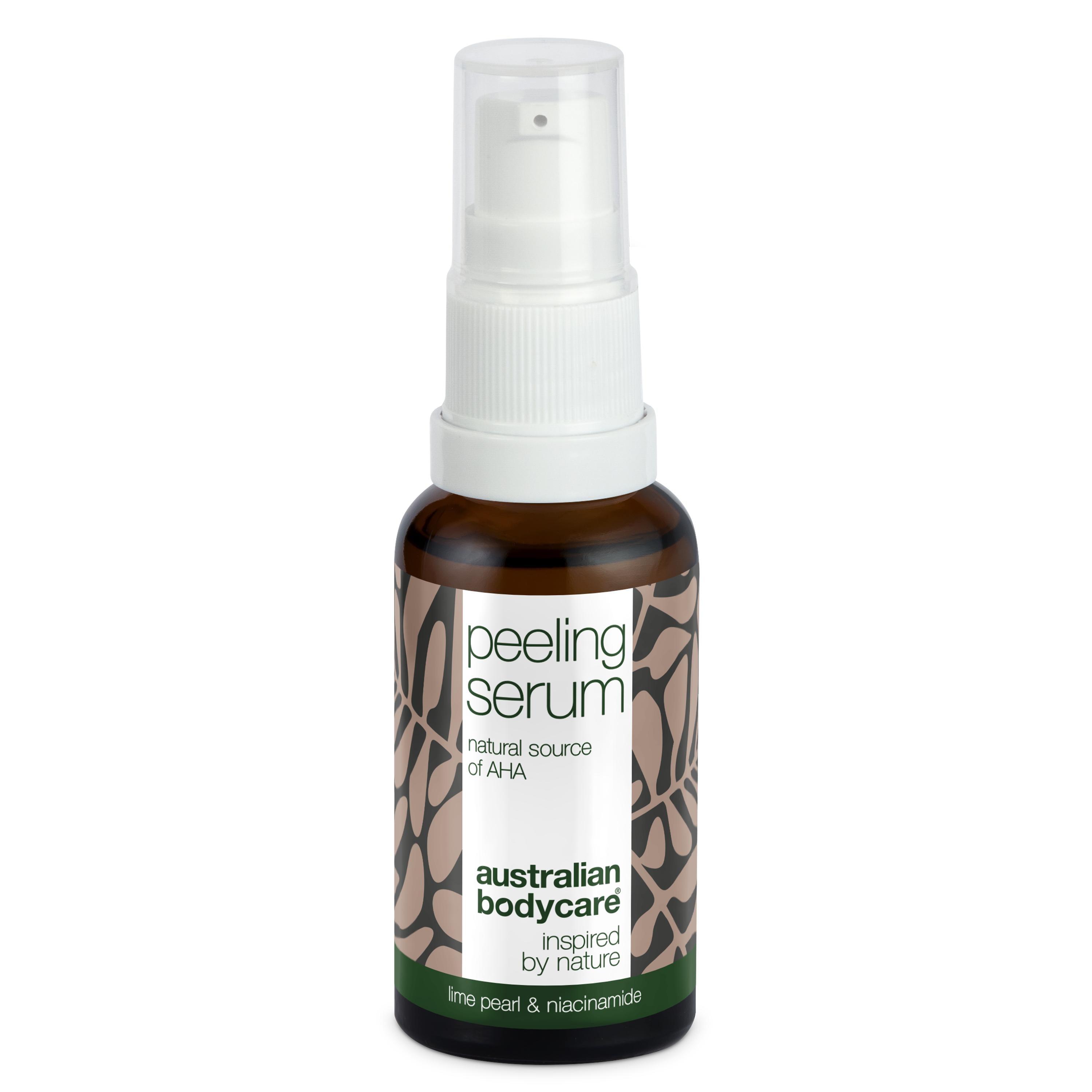 Australian Bodycare AHA Peeling Serum för exfoliering och slätare hudstruktur