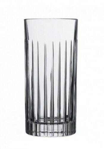 RCR Tidlös Highball 44 cl, set om 6 stycken i italienskt kristallin med rak profil