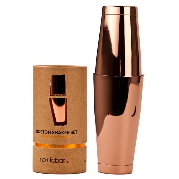 Nordicbar Boston Shaker Tin/Tin 75 cl kopparfärgad