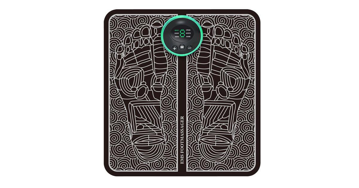 SweHealth TENS fotmassage matta med EMS-stimulering