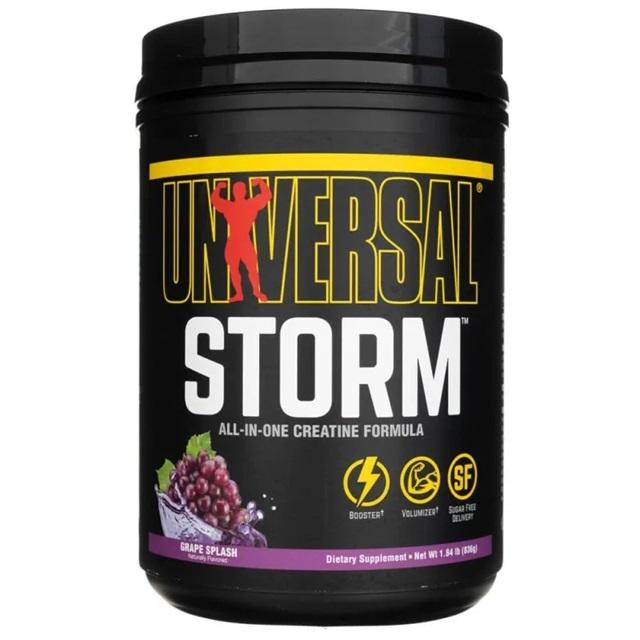 Universal Nutrition Storm Grape Splash 836g burk pre-workout kreatin