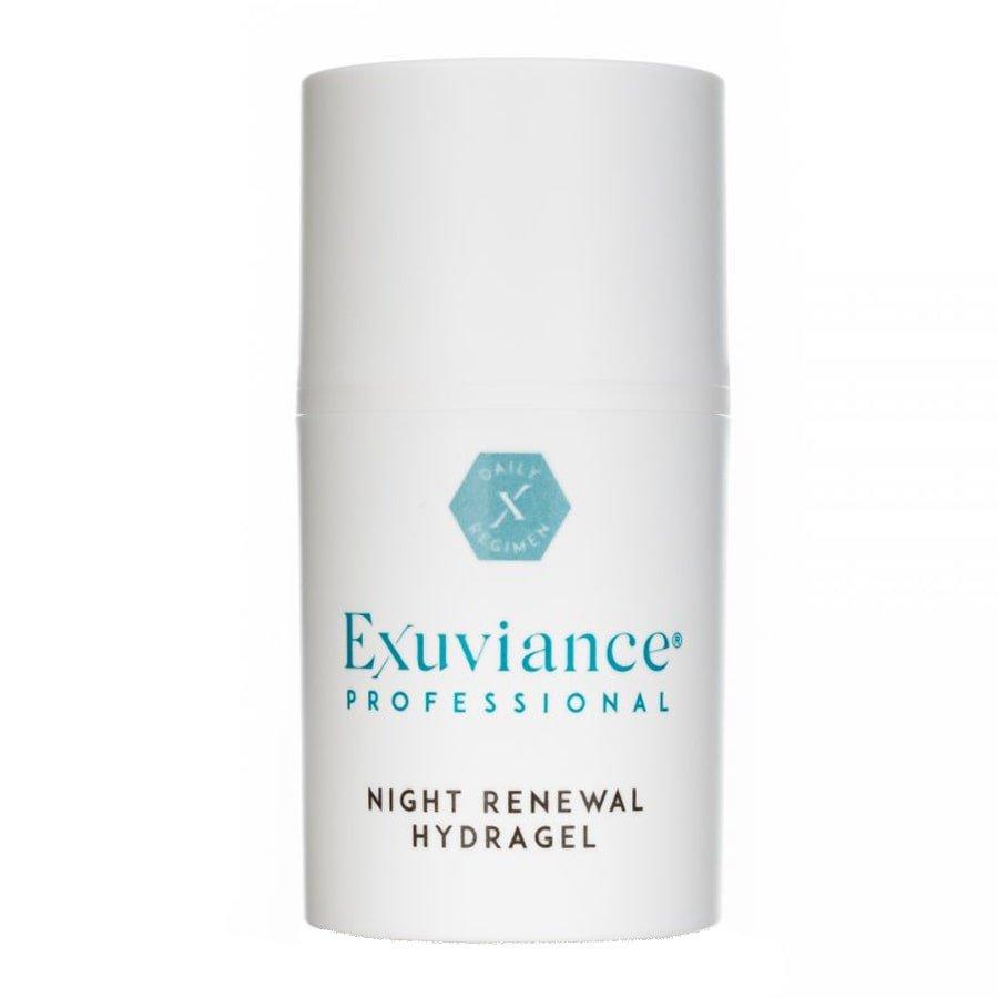 Exuviance Night Renewal HydraGel lätt nattgel oljefri formula